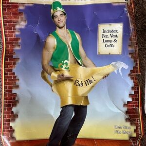 Genie in the Lamp Adult Halloween Costume